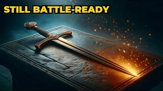 How Sharp Can a 3000-Year-Old Bronze Age Sword Still Be?