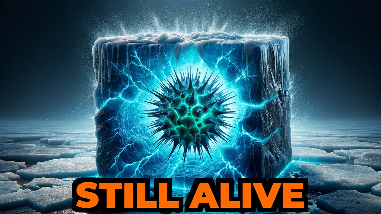 Could Ancient Viruses Frozen in Ice Reset Human Evolution?