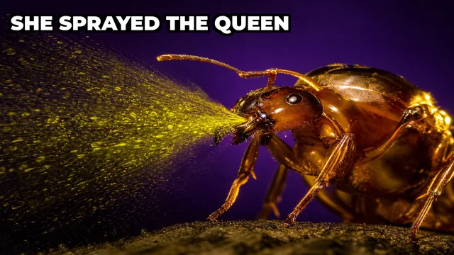 Can an Ant Queen Take Over a Rival Colony Using a Chemical Weapon?