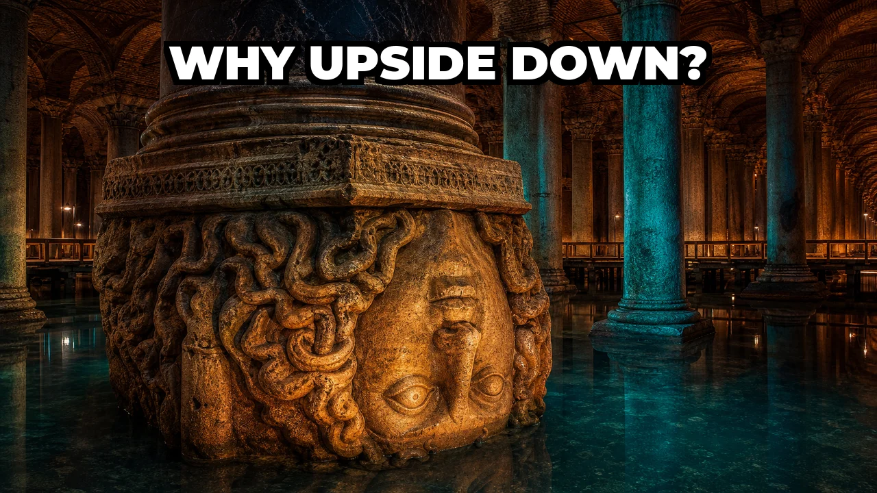 Why Are There Medusa Heads Under the Basilica Cistern in Istanbul?
