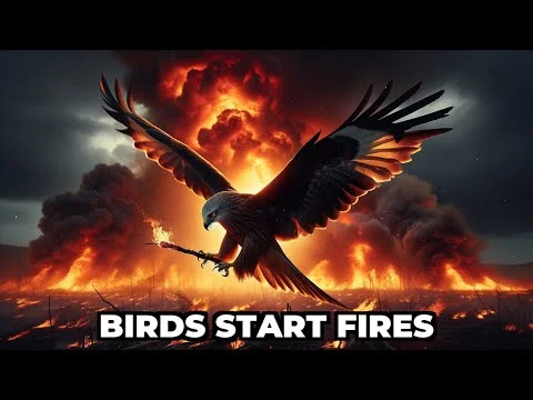Do Birds Really Start Wildfires on Purpose?