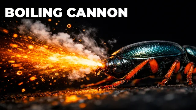 How Does the Bombardier Beetle Survive Its Own Chemical Explosion?