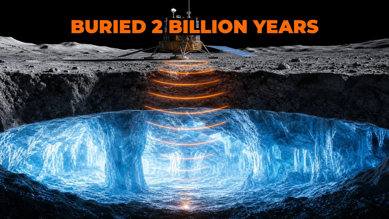 Did Chandrayaan-2 Find Buried Water Ice at the Lunar South Pole?