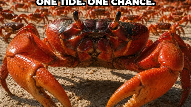 Why Do Millions of Red Crabs March Across Christmas Island Every Year?