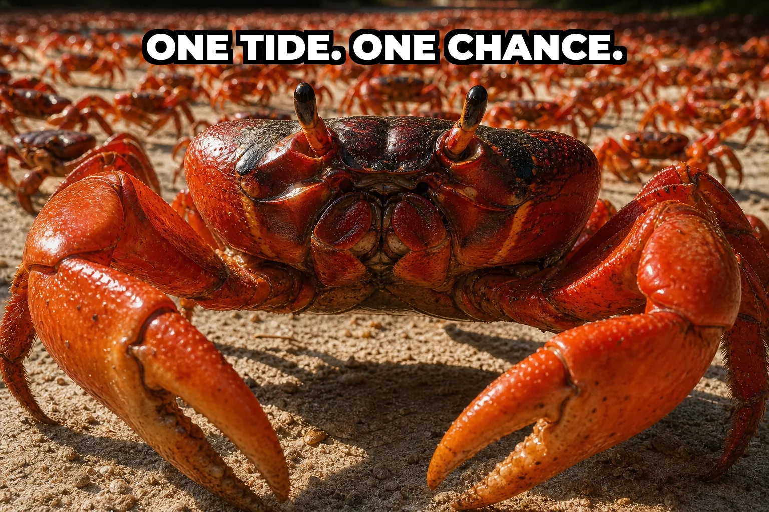 Why Do Millions of Red Crabs March Across Christmas Island Every Year?