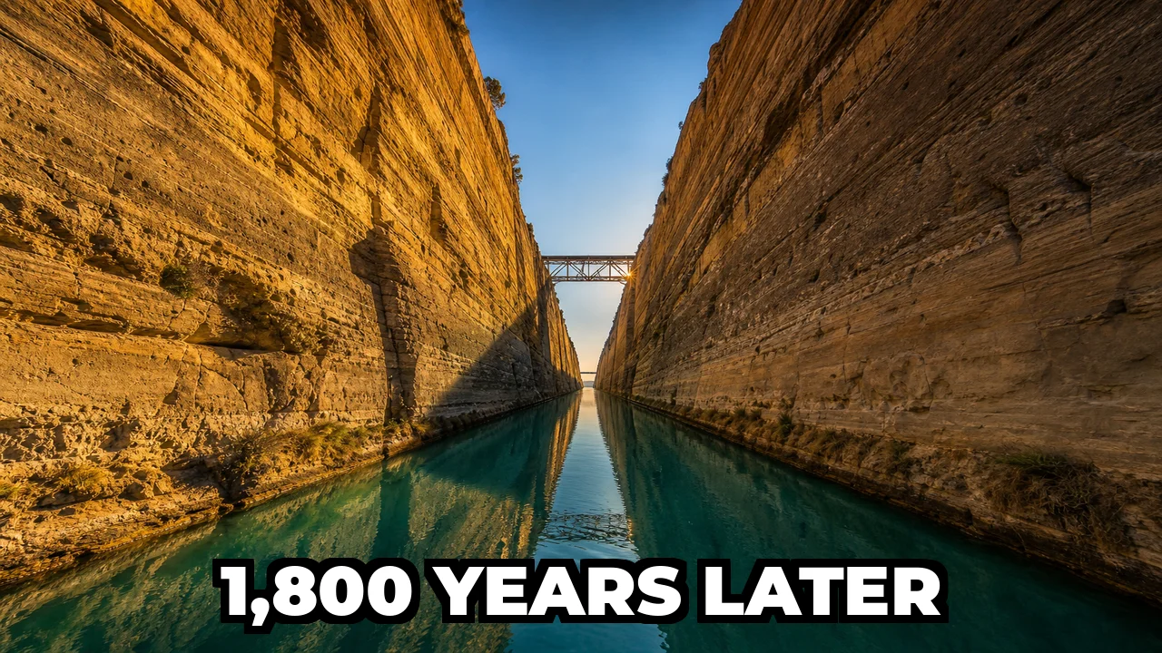 Why Did the Corinth Canal Take Over 2,500 Years to Build?