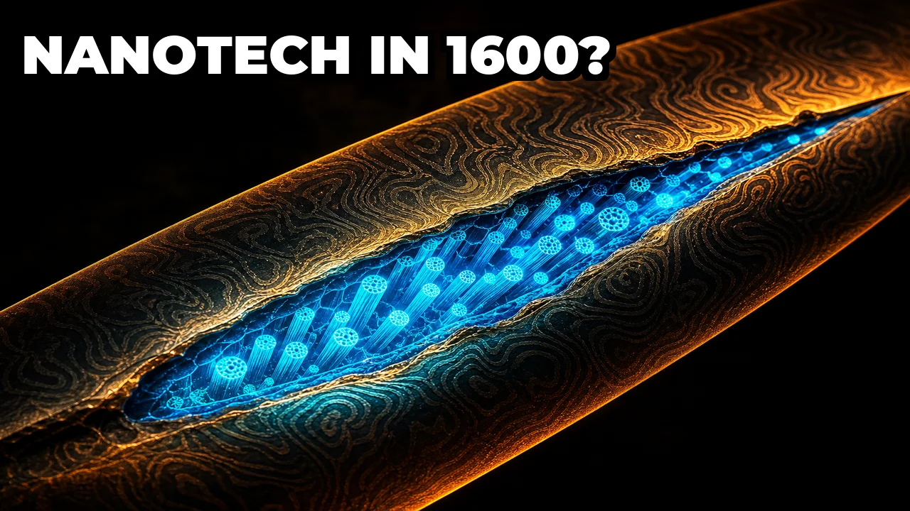 Did Ancient Damascus Steel Blades Contain Carbon Nanotubes?