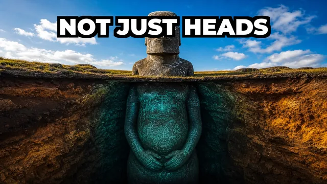Are Easter Island's Moai Actually Full Bodies Buried Underground?