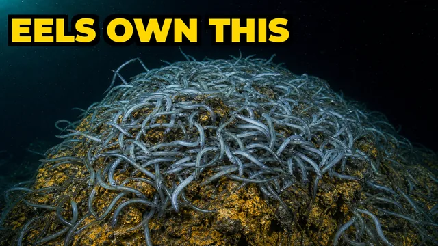 What Is Eel City, the Volcano Summit Crowded with Eels in the Deep Pacific?