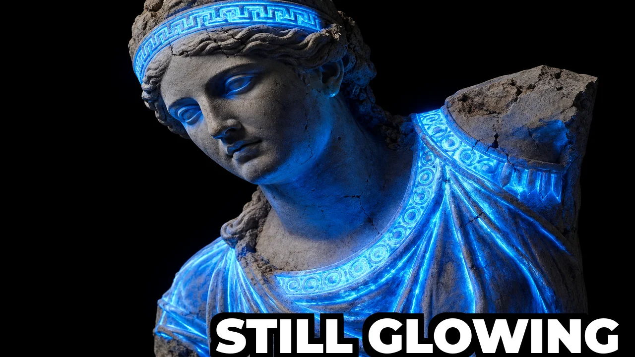 Why Does Egyptian Blue Glow in Infrared Light?