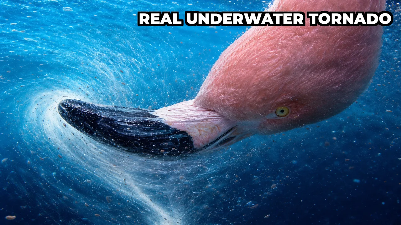 How Do Flamingos Use Vortices to Catch Brine Shrimp?