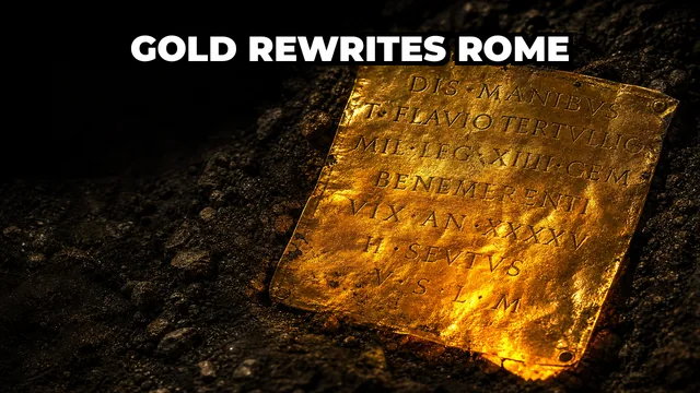 What Did a Gold Plaque Inside a Roman Fort Reveal About a Lost Cult?