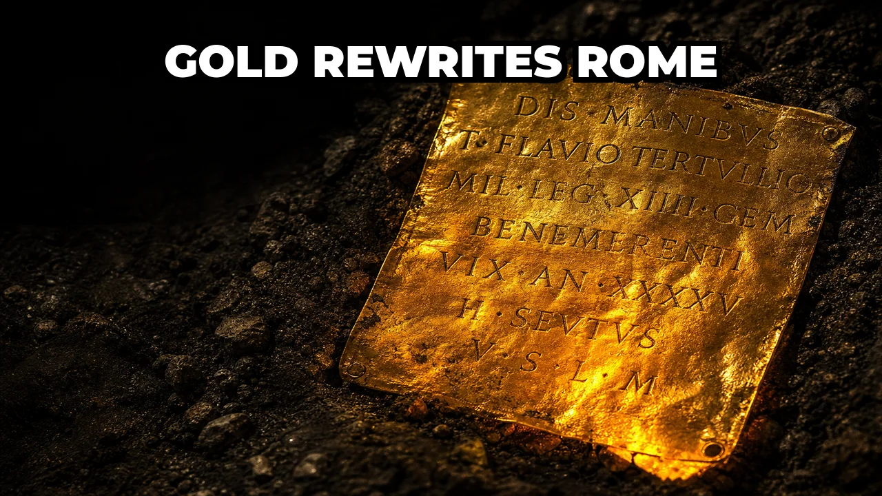 What Did a Gold Plaque Inside a Roman Fort Reveal About a Lost Cult?