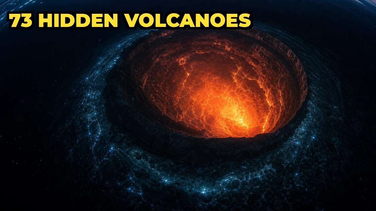 How Did Scientists Discover 73 Hidden Submarine Volcanoes on the Ocean Floor?