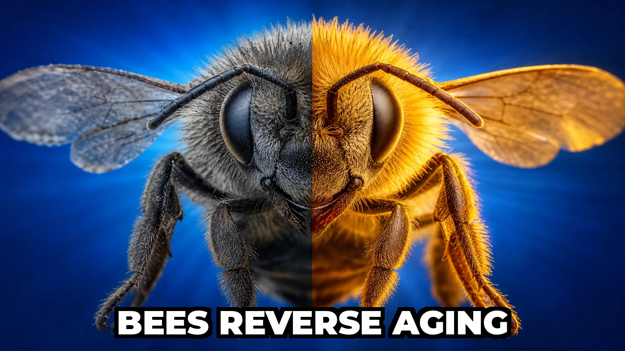 Can Honeybees Actually Reverse Their Own Aging?