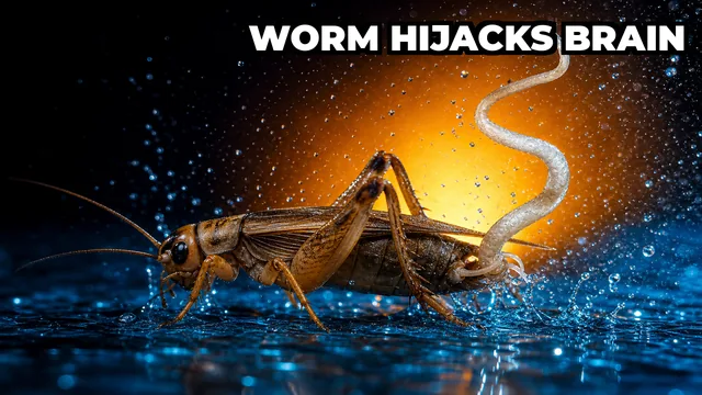 How Do Horsehair Worms Control Cricket Brains?