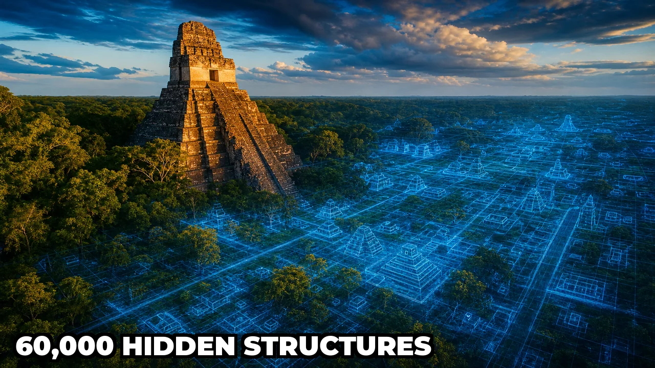 How Did LiDAR Reveal 60,000 Hidden Maya Structures at Tikal?