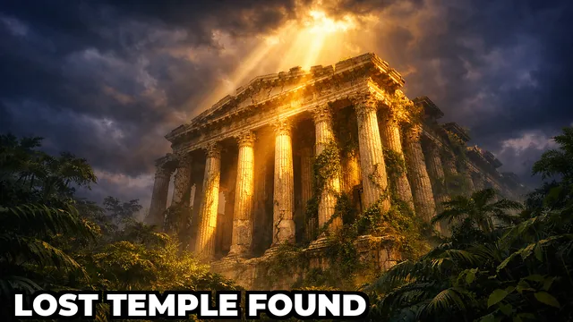 How Was a Lost Roman Temple Found After 500 Years?
