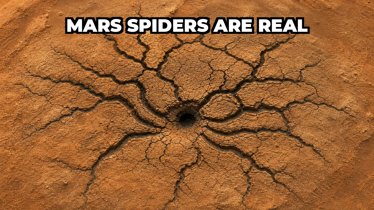 What Are the Giant Spider Formations on Mars?