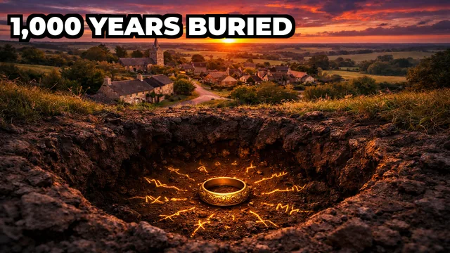 What Medieval Ring with 16 Runic Symbols Was Found in England?