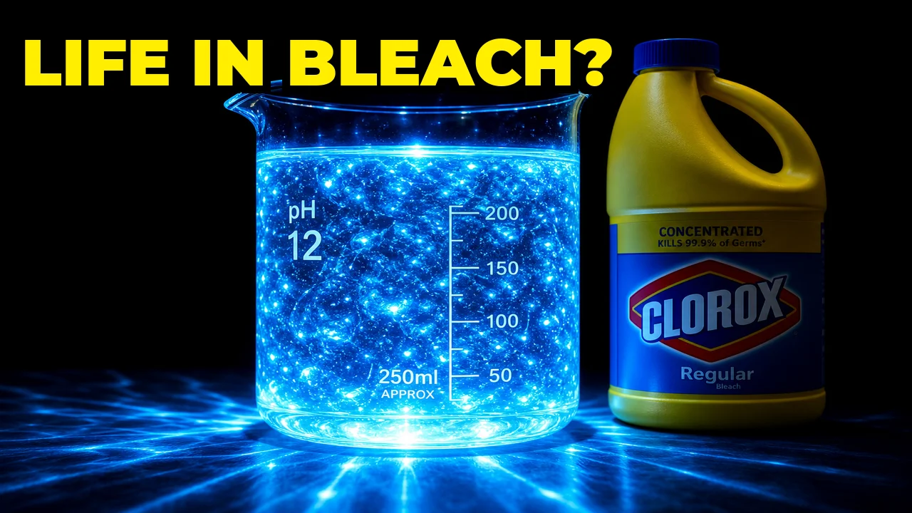 Can Microbes Really Survive in Conditions as Alkaline as Bleach?