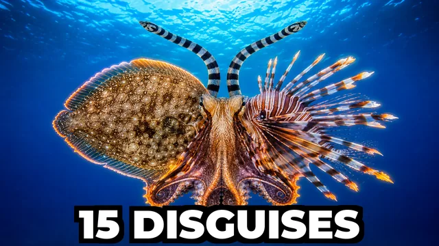 What Octopus Can Mimic 15 Different Sea Creatures?