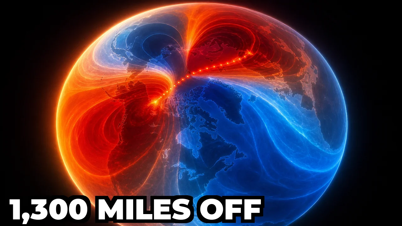 Why Is the North Magnetic Pole Moving?