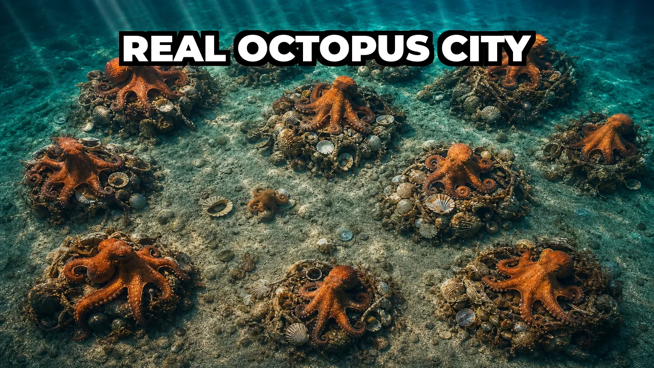 What Is Octlantis and Why Did Octopuses Build an Underwater City?