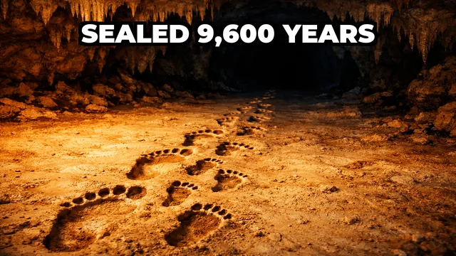 What Are the Oldest Human Footprints Found in a Cave?