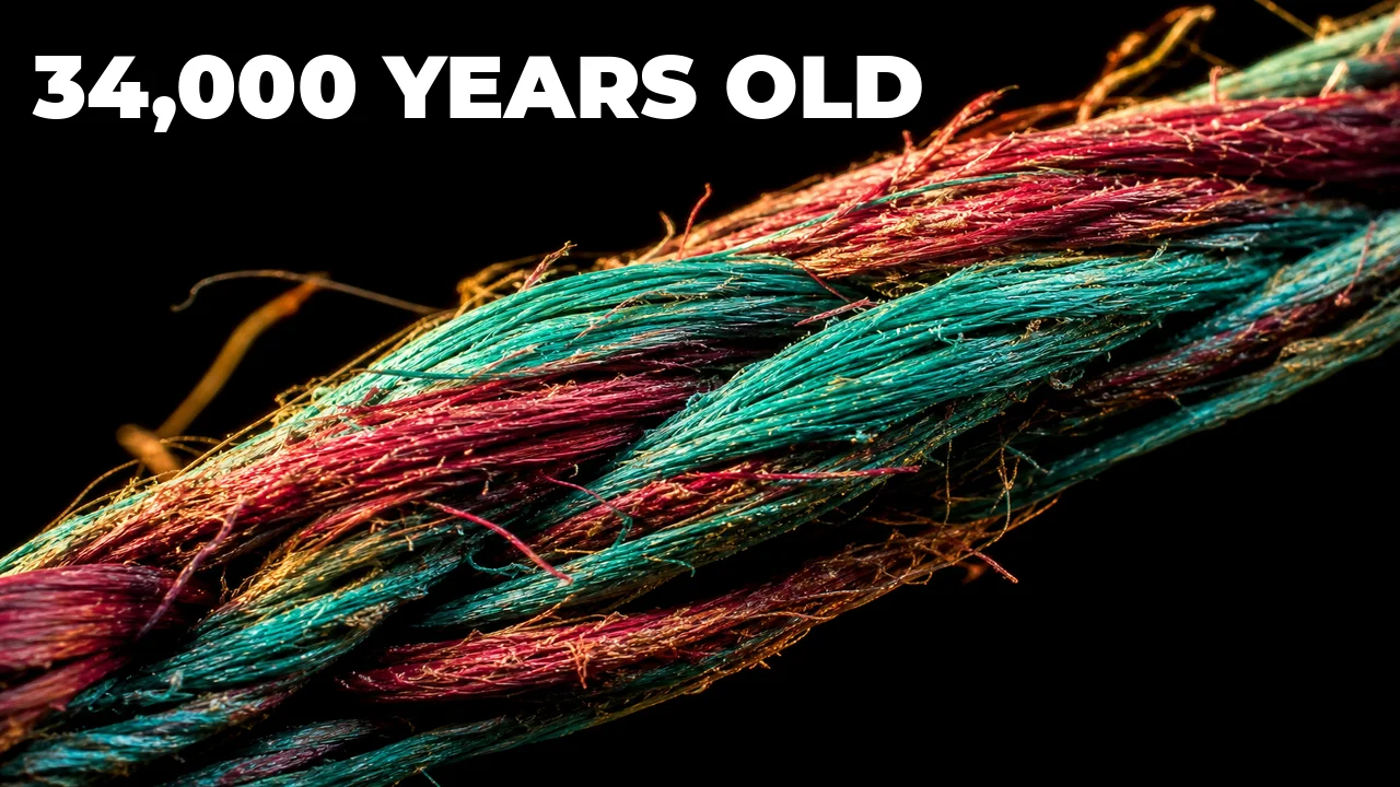 What Is the Oldest Spun Thread Ever Discovered?
