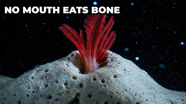 How Does the Osedax Bone Worm Eat Without a Mouth?