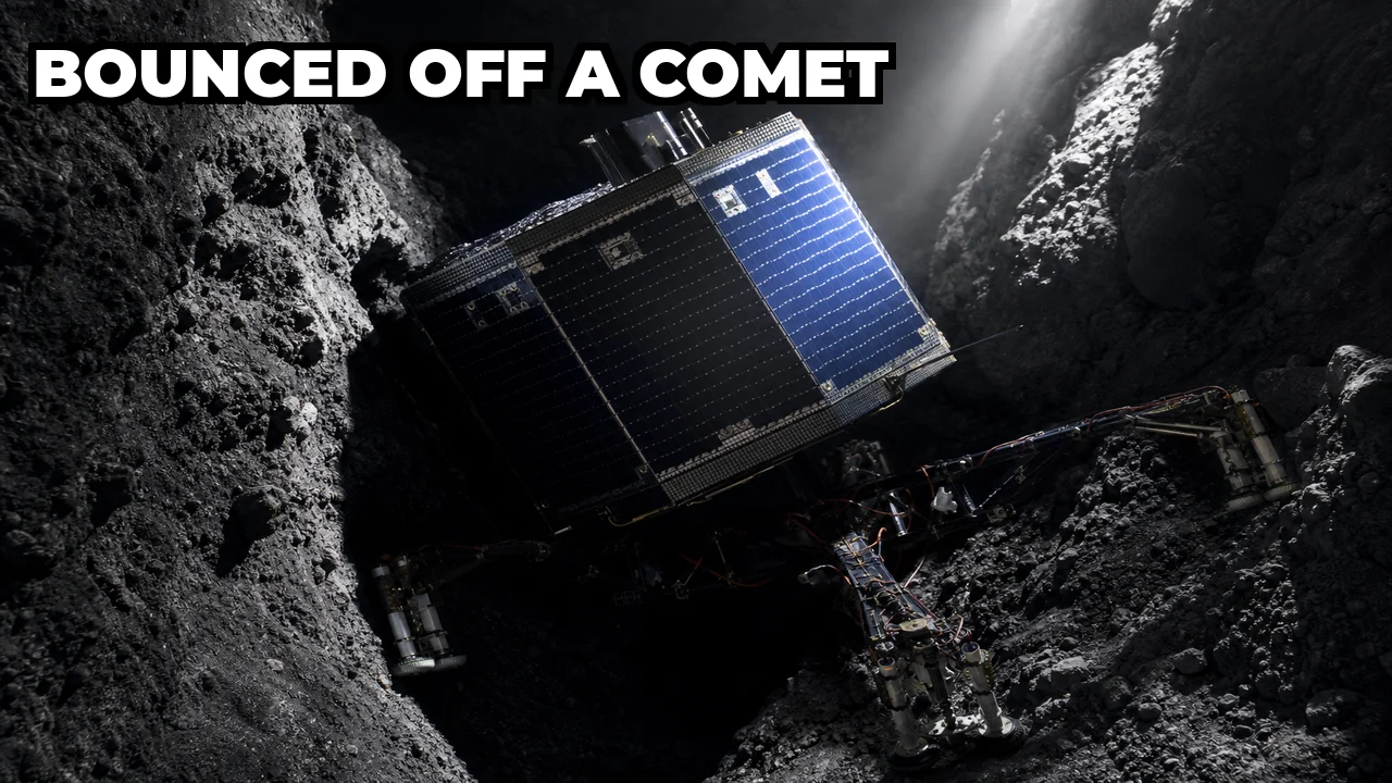 What Happened When the Philae Probe Landed on a Comet?