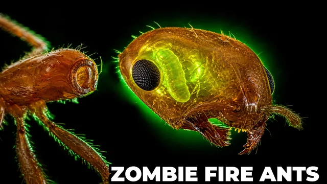 How Do Phorid Flies Turn Fire Ants Into Zombies?