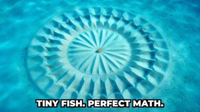 What Fish Creates Perfect Geometric Circles on the Ocean Floor?