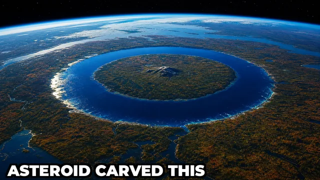 What Is the Perfectly Ring-Shaped Lake Visible From Space?