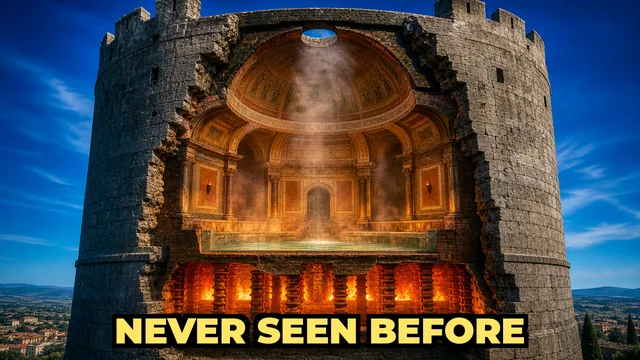 What Did Archaeologists Find Inside a Roman Palace Tower in Serbia?