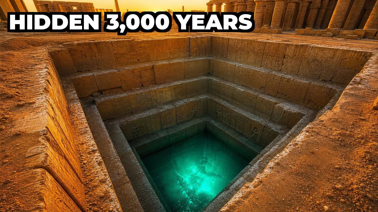 What Is the Sacred Lake Discovered at Karnak's Temple of Montu?