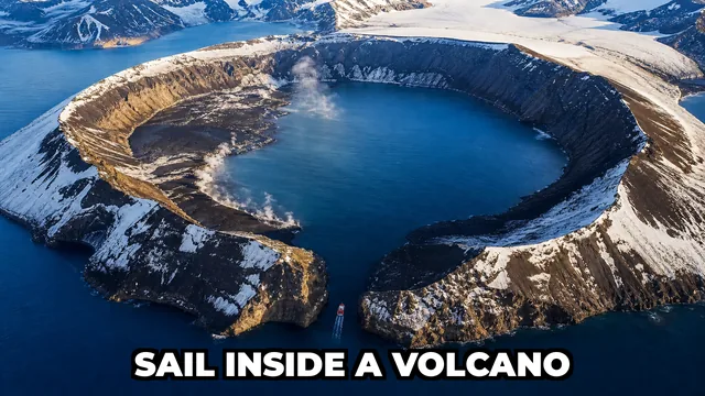 Can You Really Sail a Ship Inside an Active Volcano?