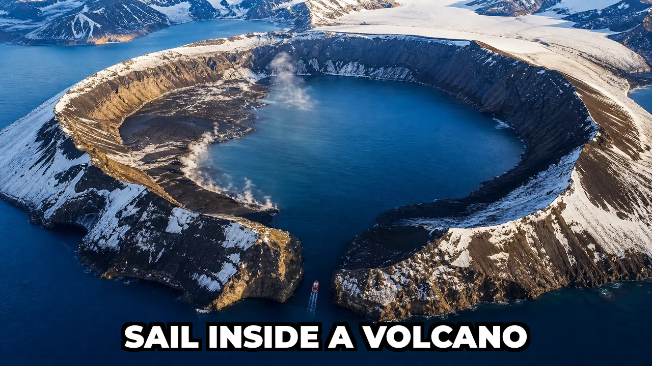 Can You Really Sail a Ship Inside an Active Volcano?