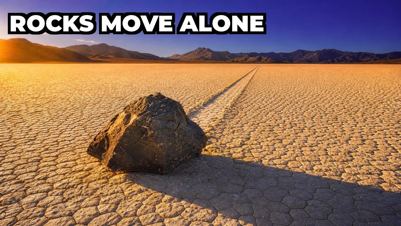 How Do the Sailing Stones of Death Valley Move on Their Own?