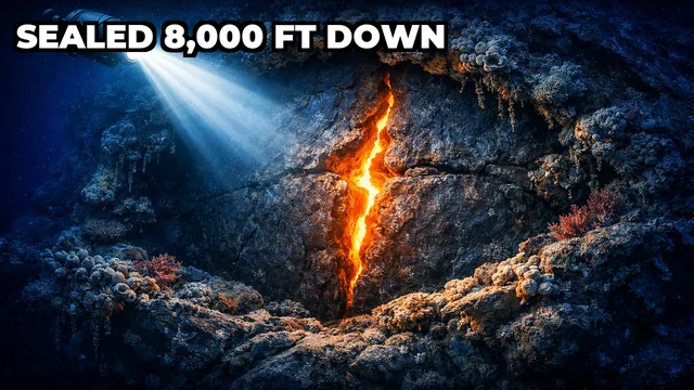 What Was Found in the Sealed Underwater Cavern 8,000 Feet Deep?