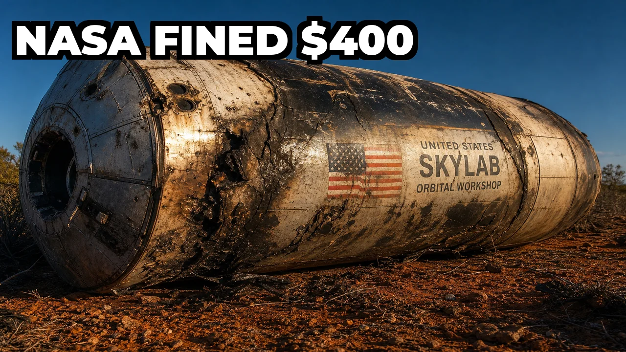 Why Did NASA Get Fined for Littering by an Australian Town?