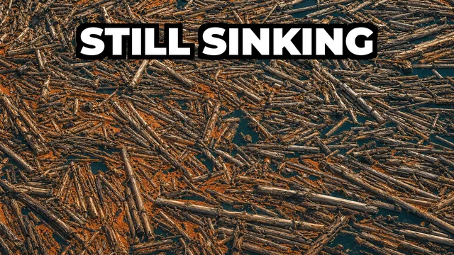 What Is the Floating Log Raft Still Drifting Across Spirit Lake?