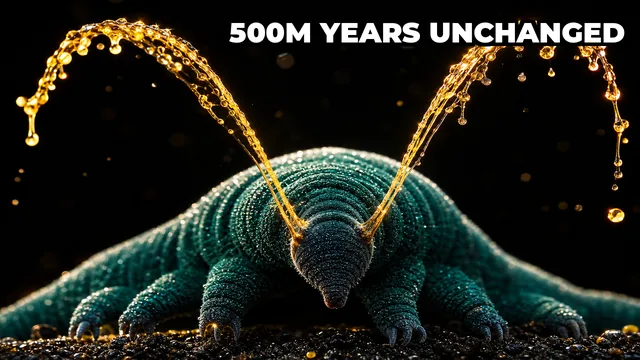 How Does the Velvet Worm Hunt with Slime Jets?