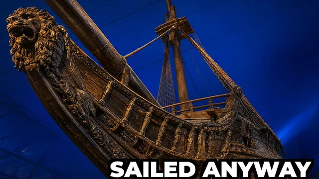 Why Did the Swedish Warship Vasa Sink on Its Maiden Voyage?
