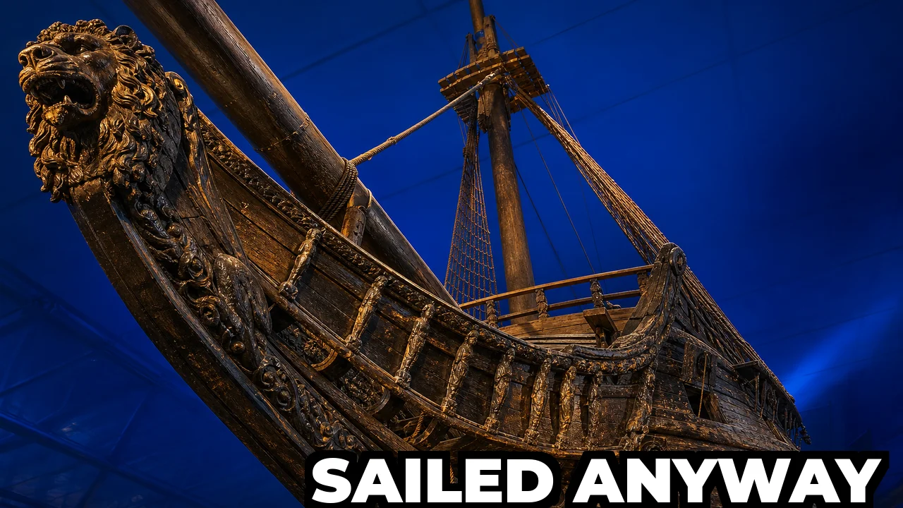 Why Did the Swedish Warship Vasa Sink on Its Maiden Voyage?